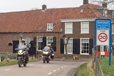 Afsluiting oude dorp Amerongen voor motoren in weekeinden stap dichterbij