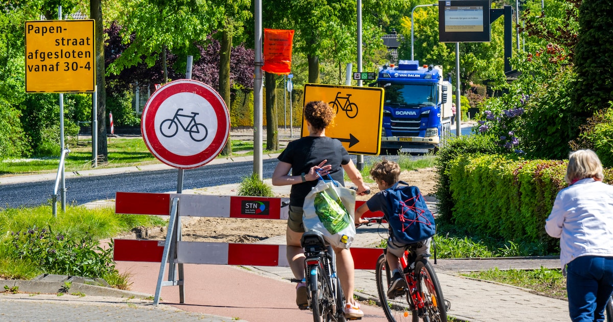 Belangrijke verkeersader van Bemmel afgesloten: ‘Toch wel een flinke omleiding’