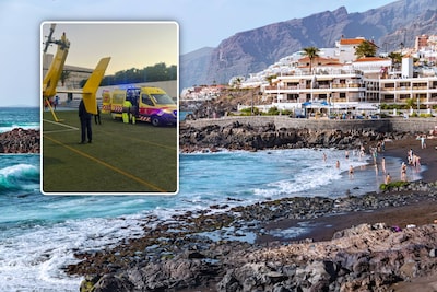 Drie doden en vier gewonden in Tenerife nadat ‘monstergolven’ toeristen in zee sleuren
