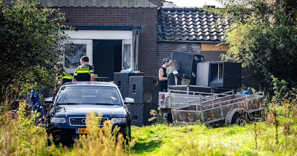 Politie beëindigt zaterdag twee keer illegale rave bij Nijmegen: feest verplaatst van leegstaand hui
