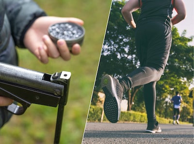 Man (42) hoort tijdens hardlopen een harde knal, dan blijkt hij kogel in zijn been te hebben