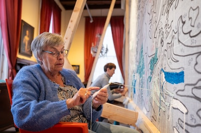 Wandtapijt over slavernijverleden krijgt vorm in Tiel