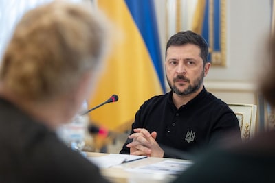LIVE Oorlog Oekraïne | Zelensky spreekt in VS met grote wapenproducenten: ‘Moskou wil ineens praten na horen over Tomahawk-raketten’