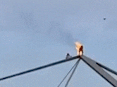 Man vliegt in brand en springt van 23 meter hoge brug in Luik, politie houdt rekening met influencer