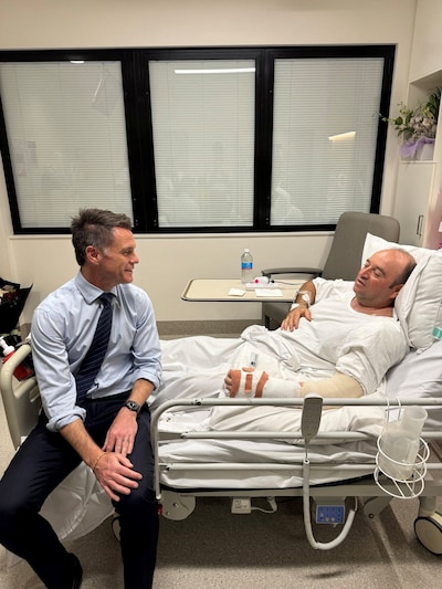 Half miljoen euro ingezameld voor fruitverko­per Ahmed, de held die te hulp schoot op Bondi Beach