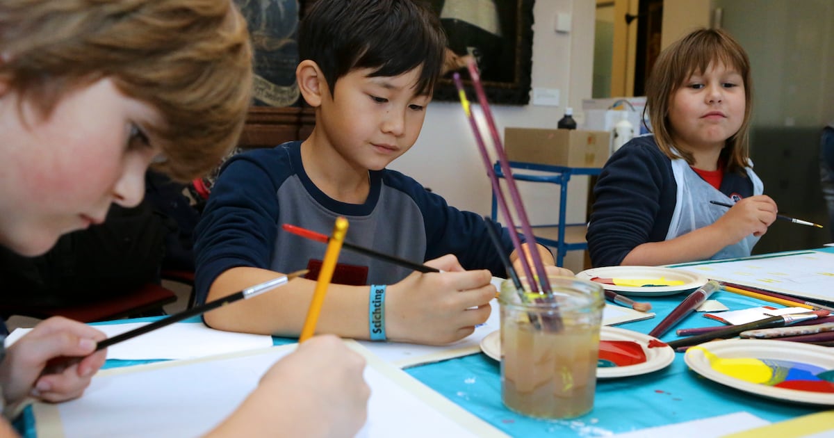 Workshop schilderen voor kinderen in Renkum