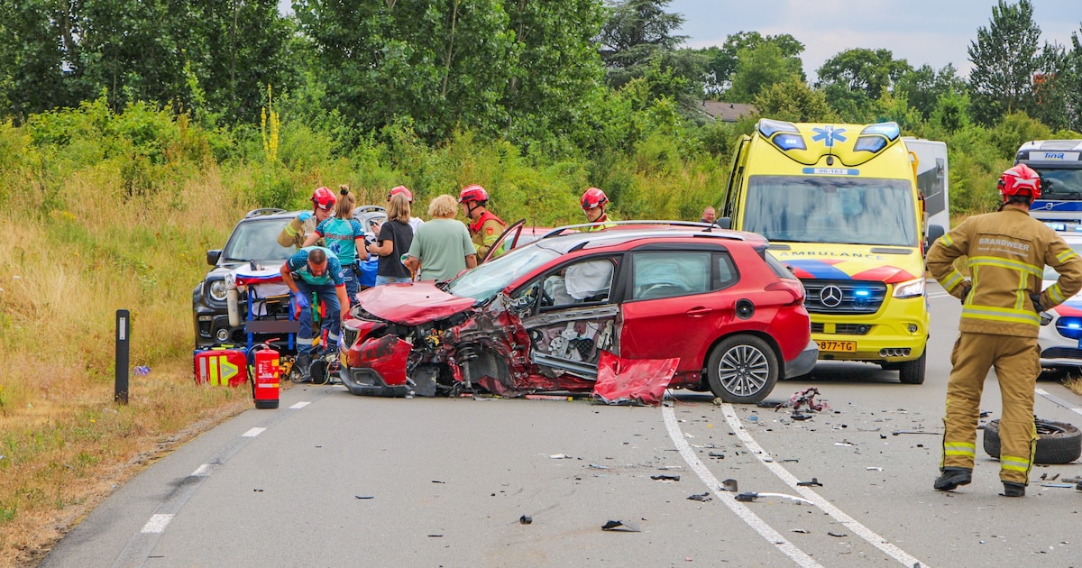 Meerdere gewonden bij ongeval op N348 in Zutphen