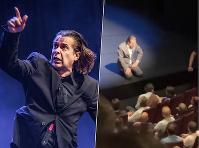Hans Teeuwen zet twee mannen de zaal uit tijdens voorstelling: ‘Snaveltje toe’