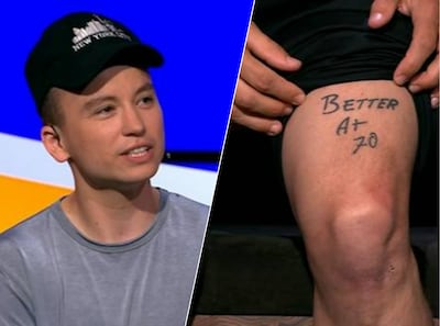 Deze Slimste Mens-kandidaat is een ware ‘belieber’: ‘Ik heb dezelfde tatoeage als Justin Bieber’