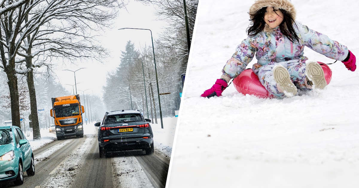 LIVE Sneeuw | Weer sneeuw op komst • KLM schrapt 80 vluchten op Schiphol • Joost gaat viraal met ‘ge