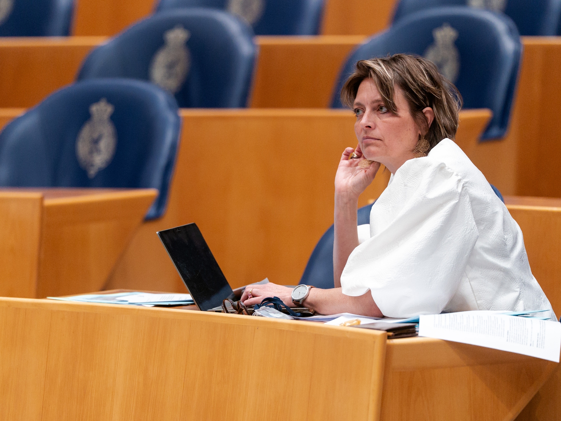 Ilse Saris staat hoog op kandidatenlijst NSC, maar is dat genoeg voor een langer verblijf in de Tweede Kamer? 
