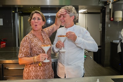 Michelinster, 38 graden en een duik in de Vecht: zo blijft de brigade van chef Wilco Berends koel