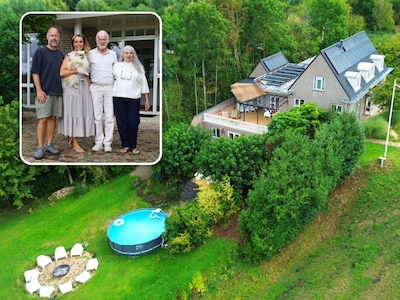 Ninge (44) beloofde haar ouders dat ze nooit naar een tehuis hoefden: nu wonen drie generaties samen