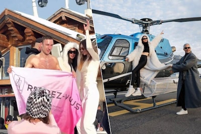 Russische elite feest in Frans skioord Courchevel en dat valt slecht bij thuisfront: ‘Schamen jullie je niet?’