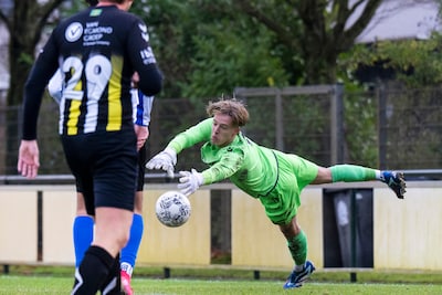 Ambitieuze keeper baalt van stortvloed aan tegengoals: ‘Dit seizoen pas één keer de nul, dat is veel te weinig’