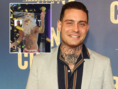 Douwe Bob verstoort uitzending van 538 als schaars geklede kerstman, Edwin Evers stomverbaasd