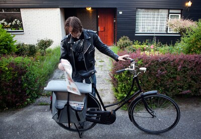 Onze bezorger verzaakt nooit