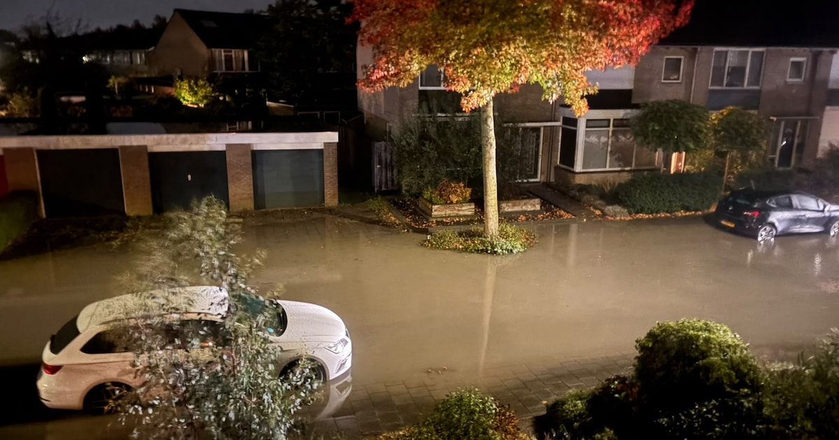 Ineens springen er leidingen, staan straten blank en zitten er gaten in ...