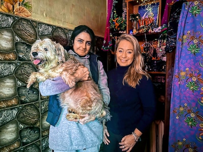 Karen gaat Oekraïense steden af om hondjes te redden: ‘Jullie komen helemaal naar hier voor de dieren?’