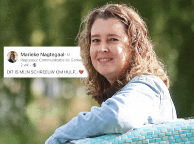 Marieke schreeuwt om hulp op sociale media, zoekend naar een donornier, en dat pakt overweldigend uit