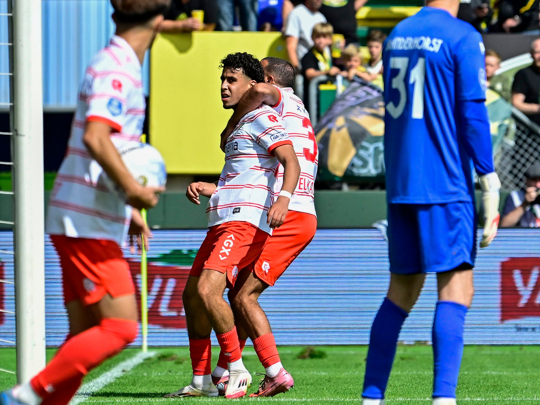 Sami Ouaissa over provocerend gedrag na goal voor NEC: ‘De Fortuna-fans boeien mij echt helemaal niks’