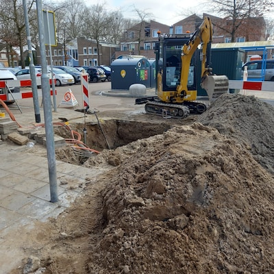 In het centrum van deze plaats zitten sommige mensen al 24 uur zonder gas: ‘Gekkenhuis op straat’