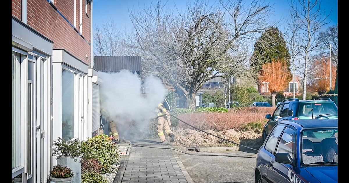 Meerdere woningen ontruimd door brand op Montgomerystraat in Huissen