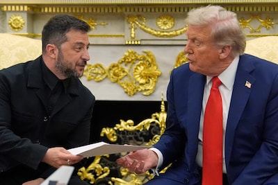 Zelensky bezorgt brief van zijn vrouw voor ‘bondgenoot’ Melania