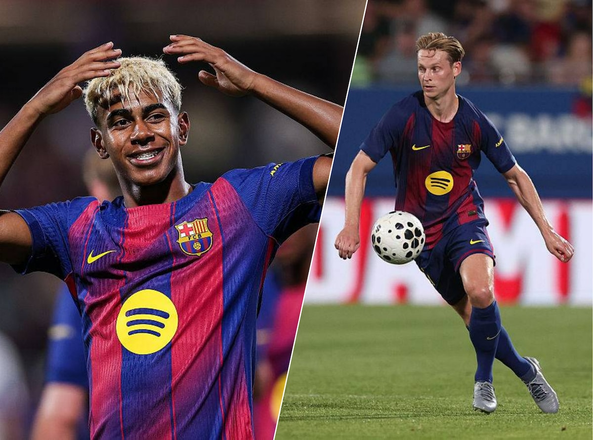 Lamine Yamal blinkt uit en assist Frenkie de Jong: FC Barcelona veegt Como van de mat | Voetbal | De Gelderlander.nl