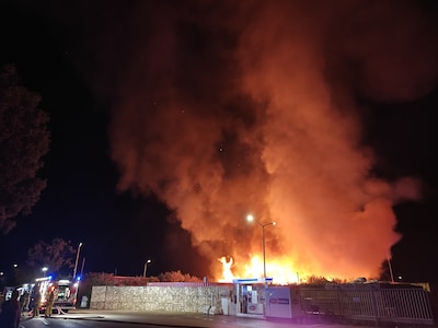 Brand bij afvalverwerker in Dinxperlo die vorig jaar deuren moest sluiten