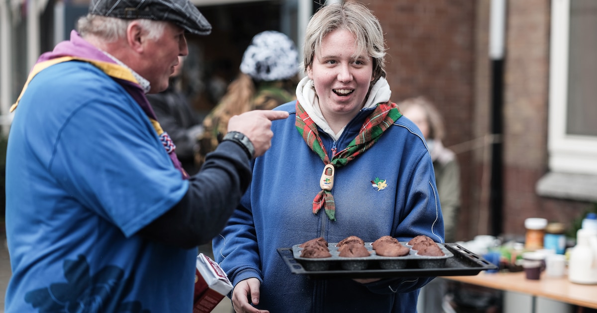 Blauwe Vogels van Scouting Cuijk vieren 40-jarig jubileum met receptie