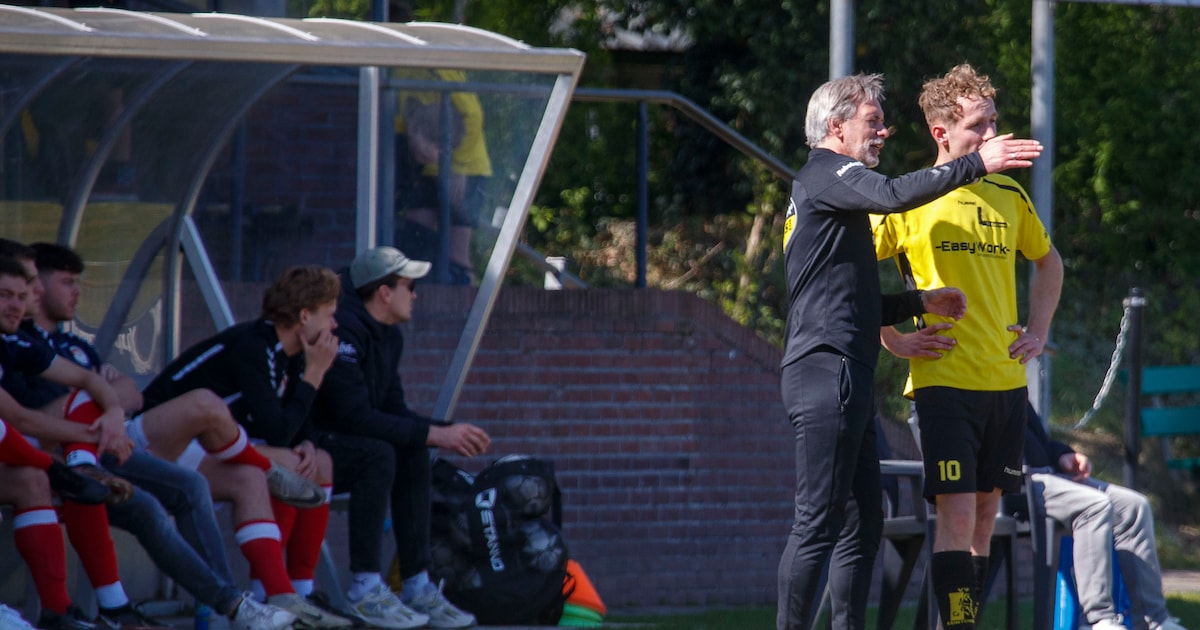 Vlak voor competitiestart moet tweedeklasser Lunteren afscheid nemen van coach Lodewijk de Kruif