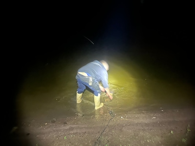 Jager ziet door nachtkijker stropers aan het werk en houdt ze aan: ‘Niet zonder risico, maar wel met veel moed’