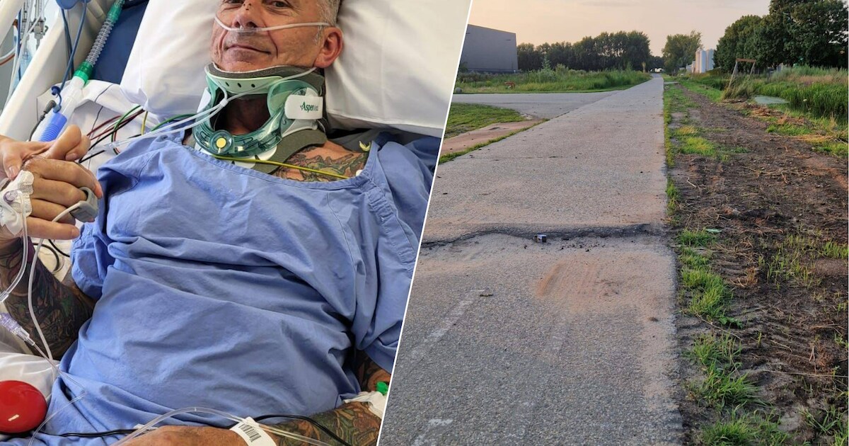 Mark vecht voor herstel na zwaar fietsongeval, en stelt gemeente aansprakelijk: ‘Je kunt op dat mome