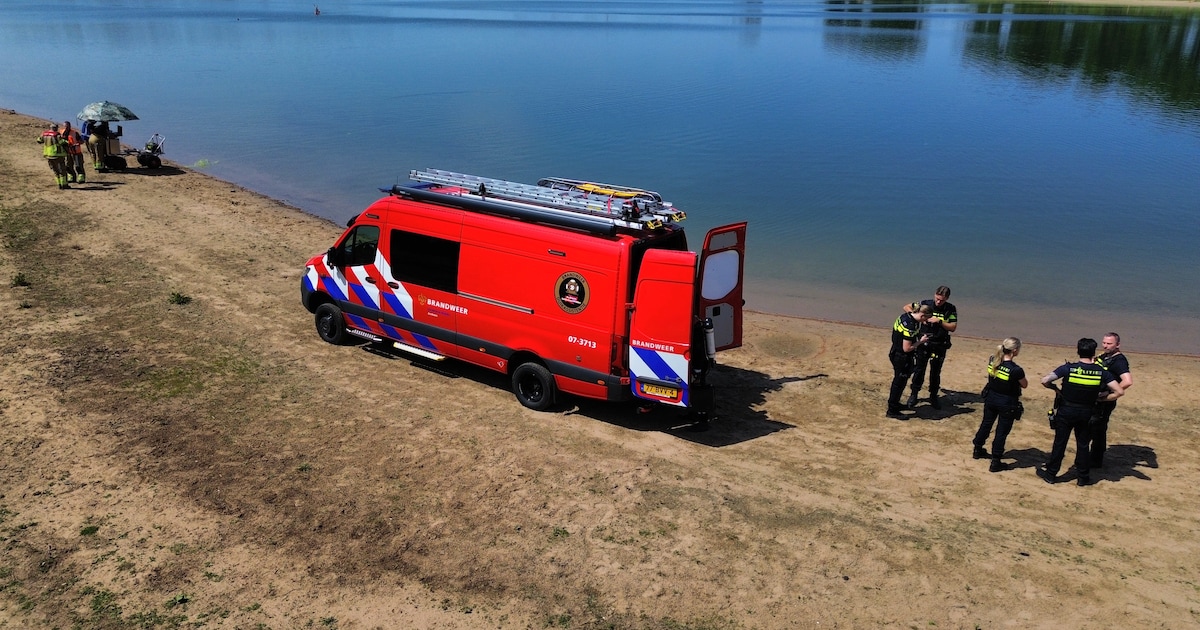 Zoekactie naar persoon in de Waal bij Ooij