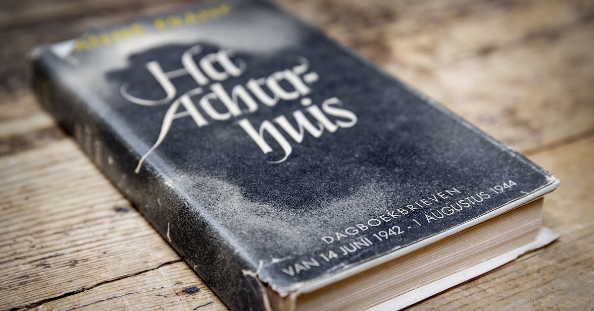 Bijzondere vondst in kringloopwinkel in Eemnes: een zeldzame eerste druk van het dagboek van Anne Fr