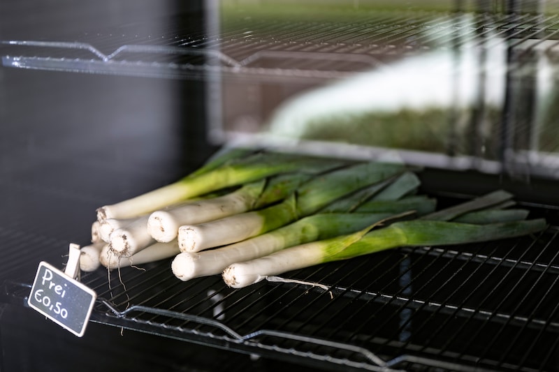 Een prei kost vijftig cent per stuk