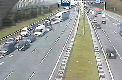 Rijstroken vrijgegeven na ongeval op A28 bij Leusden