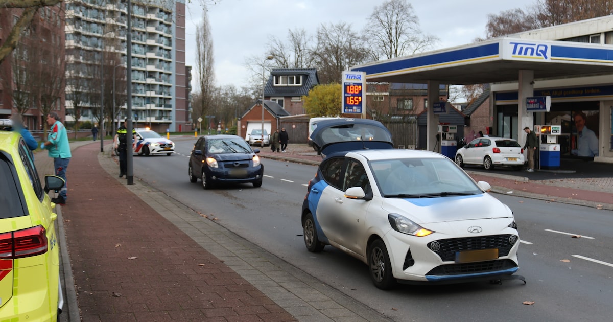 Drie automobilisten betrokken bij kettingbotsing in Veenendaal