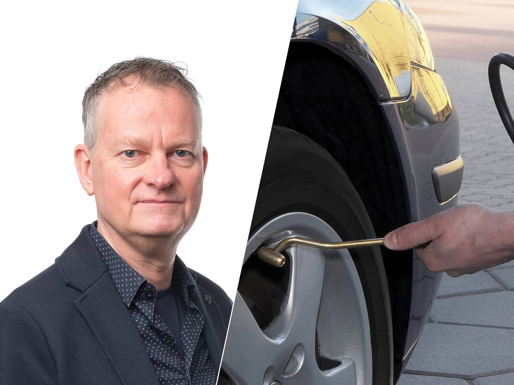 Een waarschuwing over de bandenspanning: moet je je dan zorgen maken?