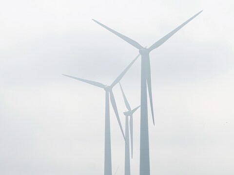 Windmolens bij Netterden.