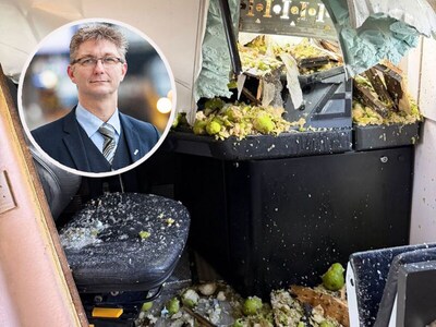 Treinmachinist Edwin maakt indruk met hartenkreet over bagage die ‘zijn’ vluchtweg blokkeert: ‘Holy crap, punt gemaakt!’