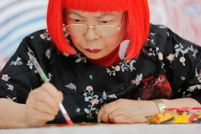 Japanse kunstenares Yayoi Kusama overleden op 97-jarige leeftijd