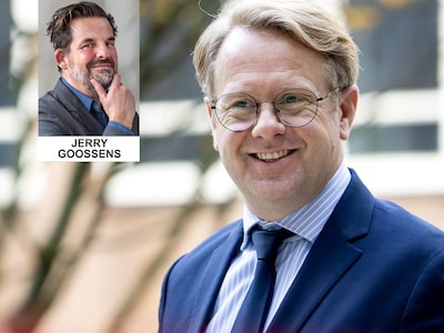 Jerry vindt het wel een goed idee als alle ministersposten en staatssecretariaten aan Robert Tieman 
