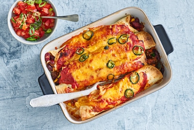 Wat Eten We Vandaag: Enchilada’s met gehakt en tomatensalsa