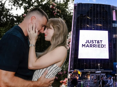 Swifties betalen 25 dollar voor afval verzameld rondom de trouwlocatie van Taylor