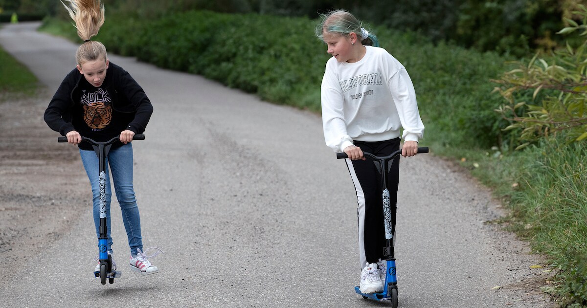 Tessa (9) en Saar (8) willen een skatebaan in Lobith: petitie inmiddels al 225 keer ondertekend