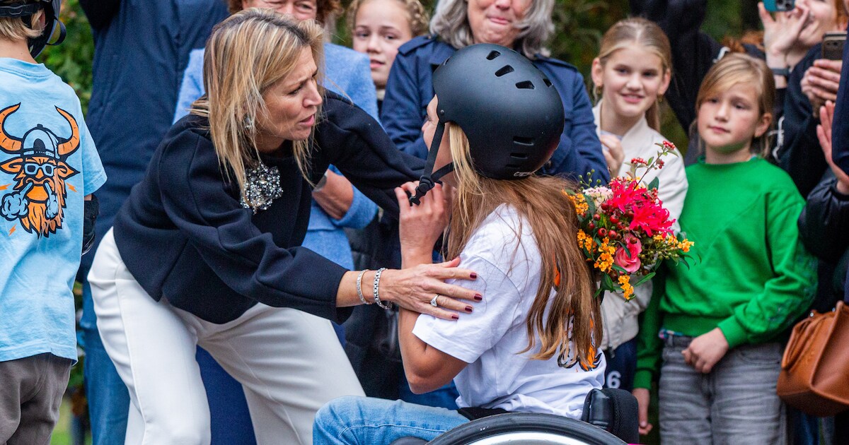 Máxima ontfermt zich over meisje na val in skatepark Oss: 'Zoiets doe ...