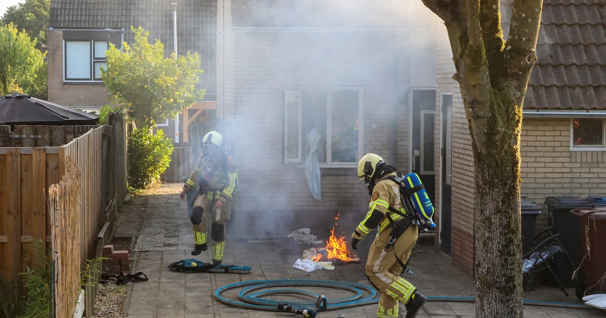 Keukenbrand veroorzaakt flinke schade aan woning in Amerongen