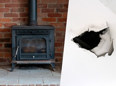 Vader van Vera zaagt gat in plafond voor warmte, maar dochter ziet een andere optie